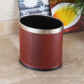 Stainless Steel High-End Oval Open Top 12L Trash Bin (KA-10LB)